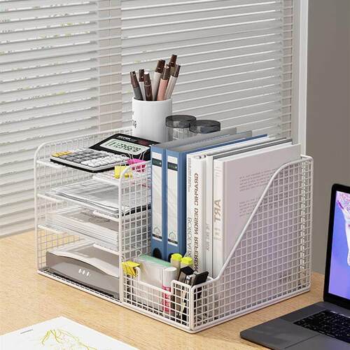 1Pc Desk File Folder Document Paper Organizer Storage Holder