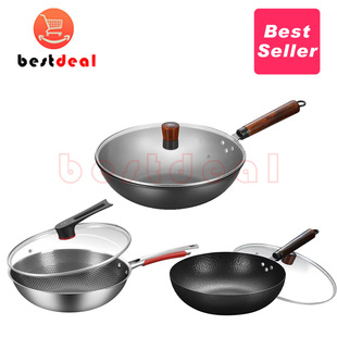32cm Stainless Steel Non Stick Frying Pan for Induction Gas