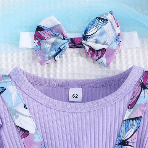 Baby Toddler Casual Long Sleeve Onesie Relaxed Kids Spring A