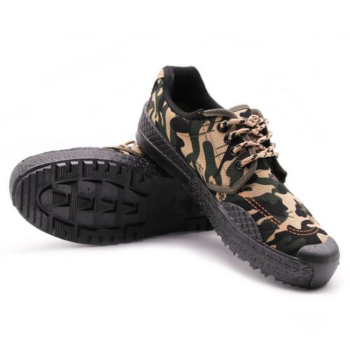 Work Shoes for Men Lowcut Liberation Shoes Yellow Rubber Sho