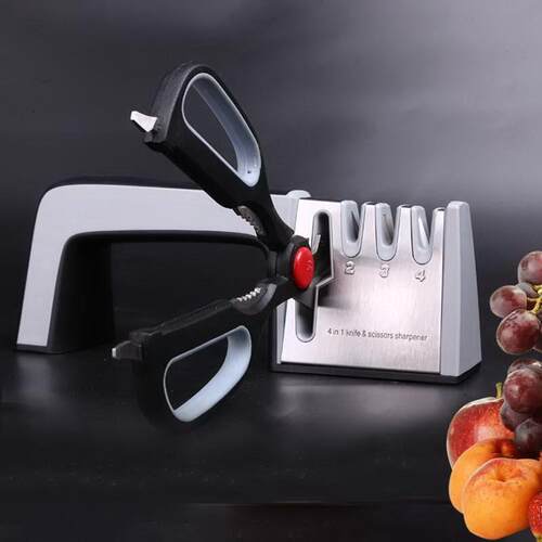 Knife Sharpener Professional 4 In 1 Whetstone Sharpening Sto