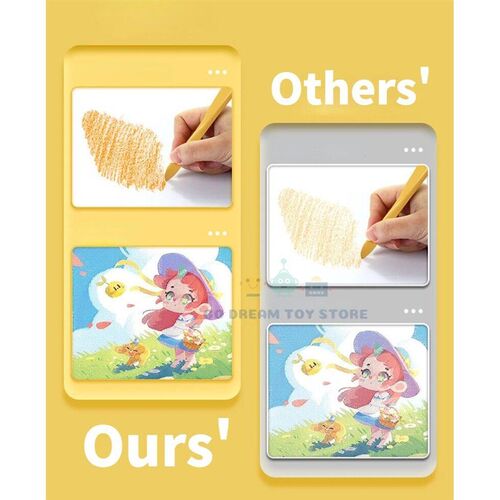 24/12PCS Colorful Crayons Safe Non-Toxic Drawing Toys For Ch