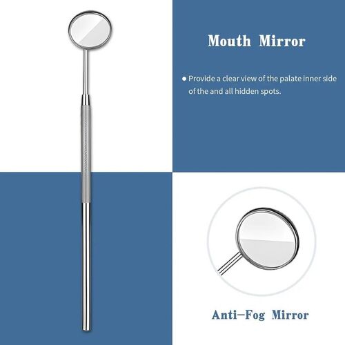 3pcs Dental Tools Dental Pick Oral Care Kit Stainless Steel