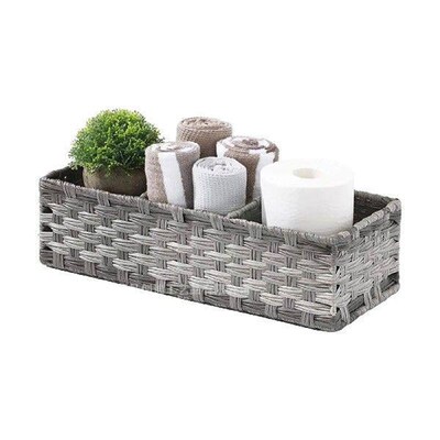 Vine Woven Bathroom Partition Basket Living Room Imitation