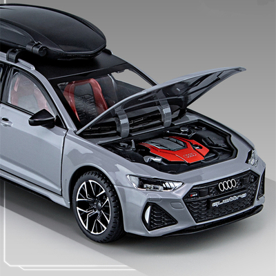 1/24 Audi RS6 Avant Station Wagon Alloy Car Model Diecast Me