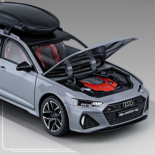 1/24 Audi RS6 Avant Station Wagon Alloy Car Model Diecast Me