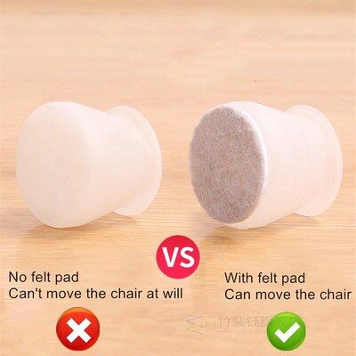 816pcs Movable Chair Leg Caps Rubber Feet Protector Table F