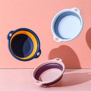 Portable Foldable Washbasin Plastic Travel Folding