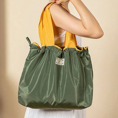 Large Reusable Shopping Bag Portable Oxford Fabric Waterproo