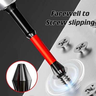 Non-Slip Impact Batch Head Strong Magnetic Cross High Torque