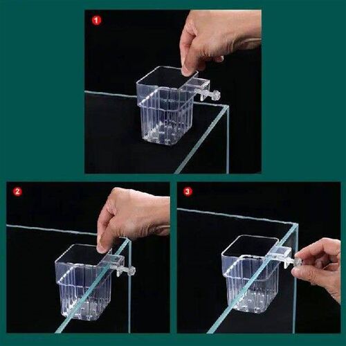 Aquarium Plant Basket Transparent Aquarium Decorations