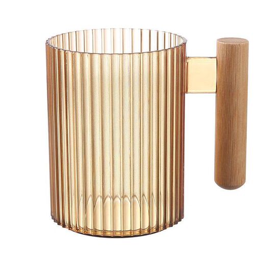 Luxury toothbrush cup and rinsing cup, featuring a high-end