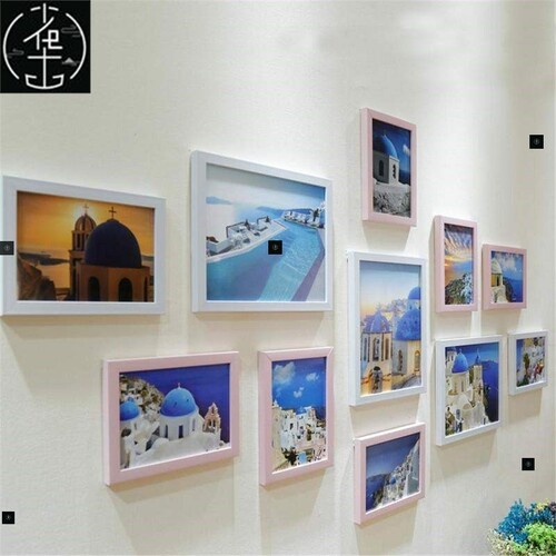11pcs/Lot Wooden Multi Photo Frame Picture Frames Wall Hang