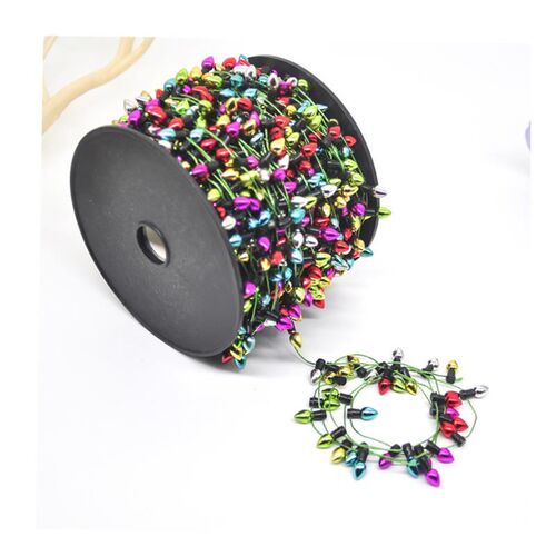 Christmas Decoration Light String Xmas Wreath DIY Color Bulb