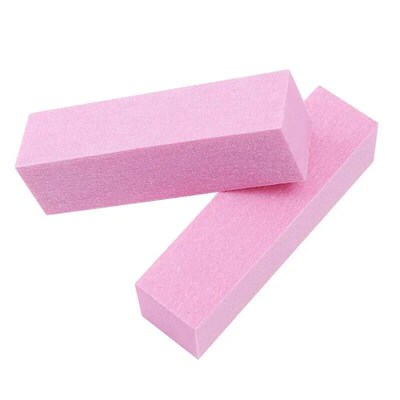 Pink Buffing Sanding Files Block Pedicure Manicure Care Spon