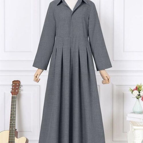 New  Spring Summer Womens Long Skirt Fashion Long Sleeve