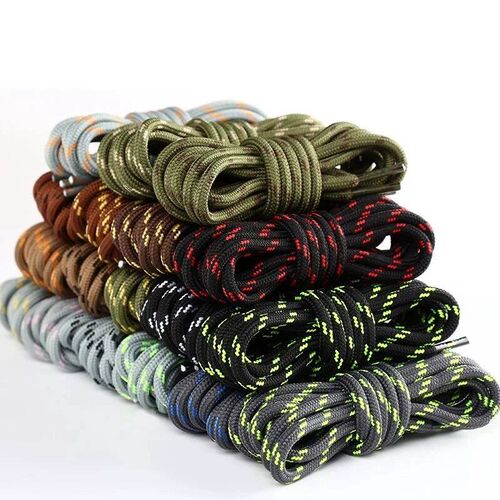 Round Climbing Shoelaces Hiking Walking Shoe Laces Work Boot