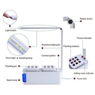Kit Multifunctional Hydroponic Planter Gardening Indoor Herb