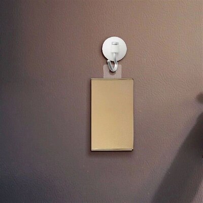 500pcs Self Adhesive Hooks Clear Transparent PVC Hanging