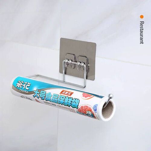 Punch Free Kitchen Bathroom Toilet Pape Storage Rack Roll Pa