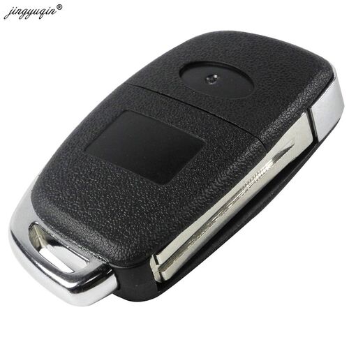 jingyuqin Remote Flip Key Fob for Hyundai Elantra Accent Ix3