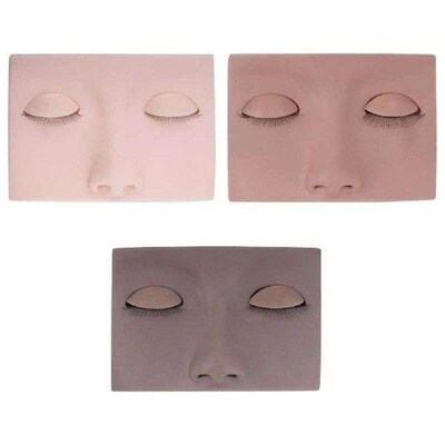 Lash Mannequin Head Soft Touch Massages Practice Beginner