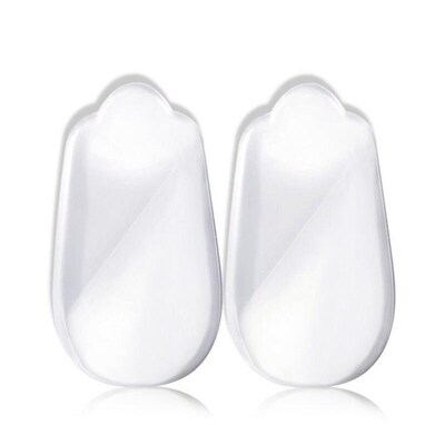 2PCS Silicone Insoles Orthotics X/O-type Legs Corrector Gel