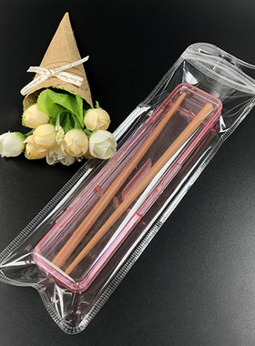 50pcs Transparent Self Sealing Bags Hang Pouch Thicken OPP B