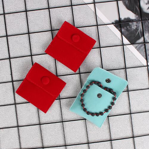 10pcs/Lot Jewellery Pouch Packaging Bag Soft Velvet Gift Bra