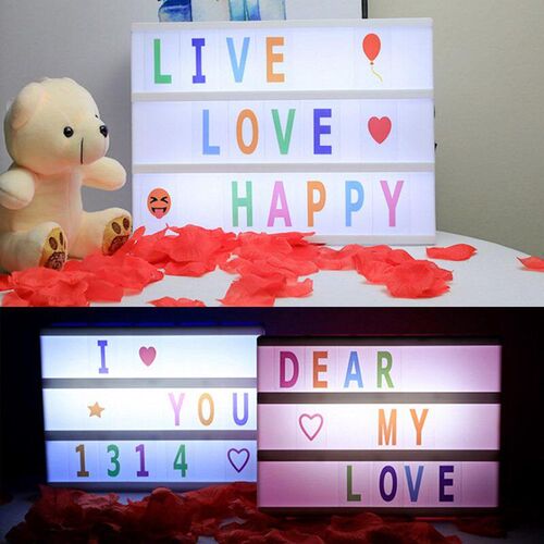 LED Combination Night Light A6 A5 A4 Size DIY Light Box Dec