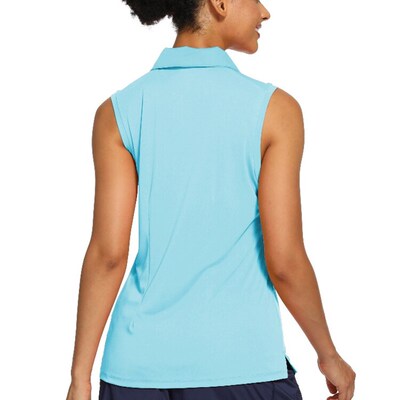 Shirt to Play Tennis Clothes Woman Golf Polo Sleeveless