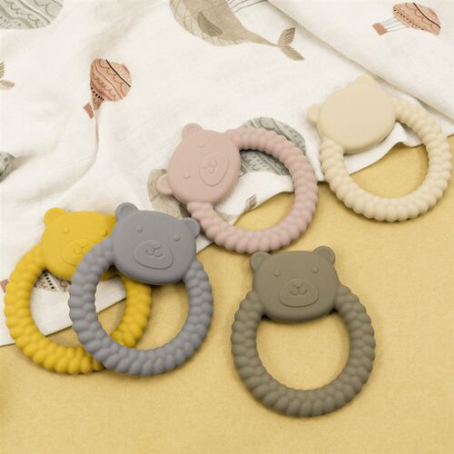 New Soft Silicone Kids Baby Teether Toys Products Creative C