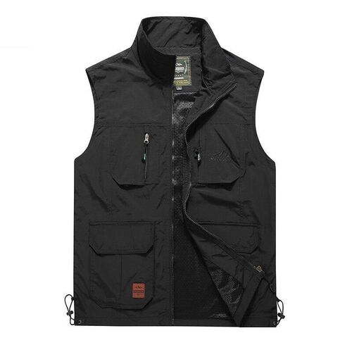 Thin Outdoor Quick-drying Vest Photography Fishing Multi-poc