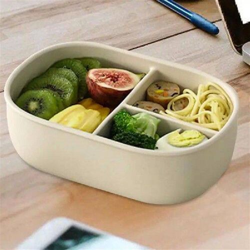 Silicone Lunch Container Silicone Divided Lunch Container