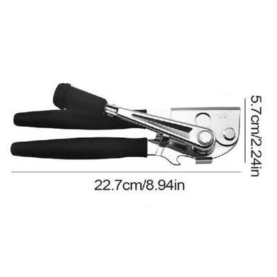 Hand Crank Can Opener Folding Easy Crank Can Lid Opener