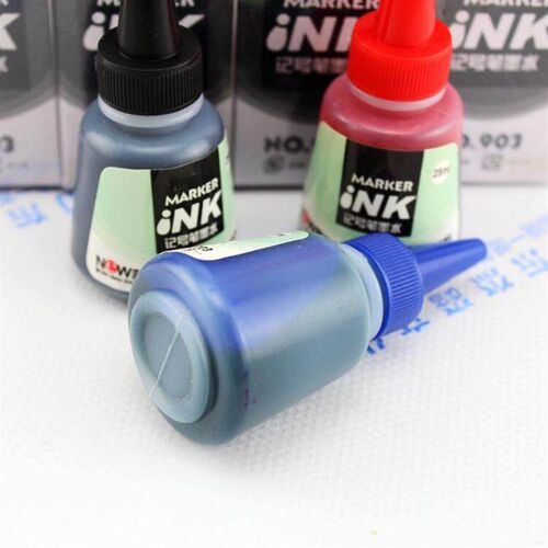 25ml marker ink oily red blue black three color marker refil
