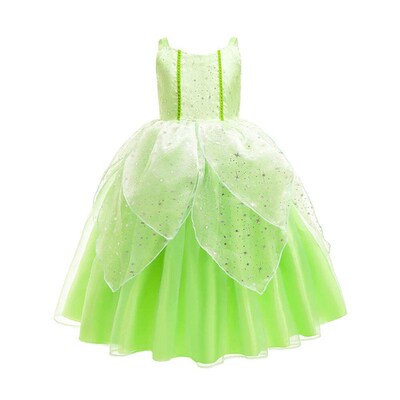 Halloween Child Tinker Bell Cosplay Costume Toddler Girls