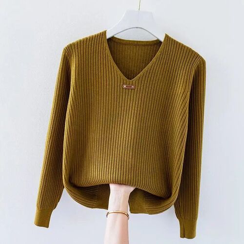 Fashion Women Long Sleeve Knitted Sweaters Spring Autumn New