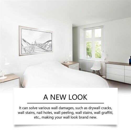 Jakehoe Wall Repair Compound - Household White Wall Stain an