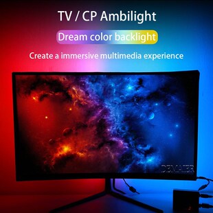 Ambilight TV USB LED条灯 60LED/M高密度全彩背光灯条 Compu用HD