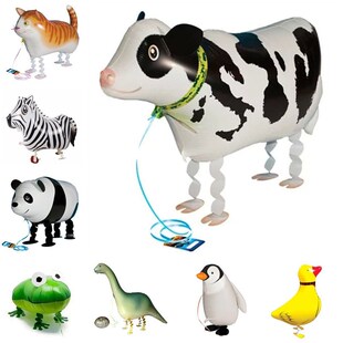 Cute Animals Balloon Kids Baby Birthday Party Decorations Pe