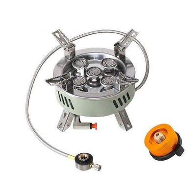 6800W Portable Camping Stove with Piezo Ignition High Power