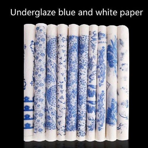 Exquisite Chinese Ceramic Decals Clay Underglaze Colored