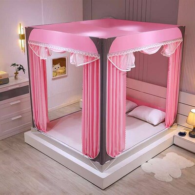 Ai Jingmei Sitting Bed Type Zipper Cloth Curtain Mosquito-Pr
