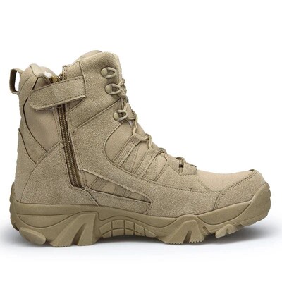 Mens Boots New Footwear Military Tactical Special Force Leat