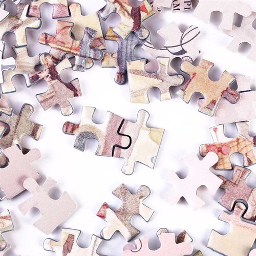 150pcs Test Tube Puzzle Strolling In The Rain Mini Travel