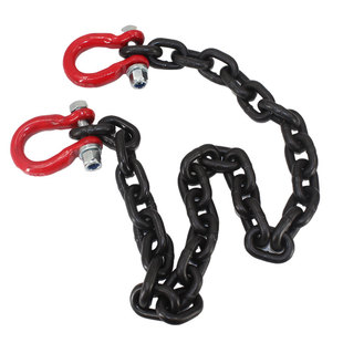 吊环起重链条卸钢筋底链兜圈兜底锰钢链吊链吊环吊钩捆绑铁炼子