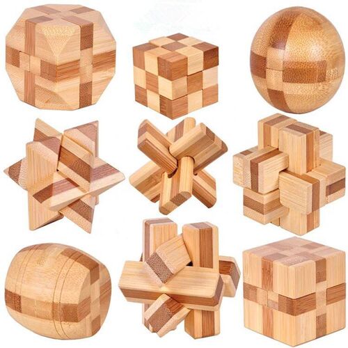 Cube Magic Ball Brain Teaser Intellectual Assembling Toy For