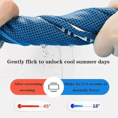Cold Towel Sweat-Absorbing, Quick-Drying Ice Towel, Portable