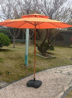 Outdoor Parasol Courtyard Parasol Large Courtyard Hand-crank